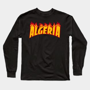 Algeria on fire Long Sleeve T-Shirt